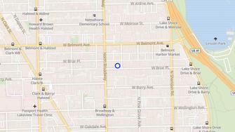 Map for 540 Briar Apartments - Chicago, IL