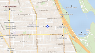 Map for 515 West Melrose (Banner Property Management) - Chicago, IL