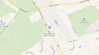 Map for Pheasant Ridge Apartments - Woburn, MA