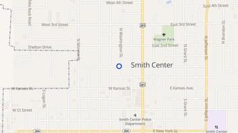 Map for Willow Tree Apartments - Smith Center, KS