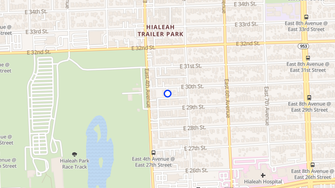 Map for Eastland Manor, LLC - Hialeah, FL