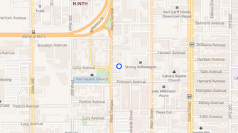 Map for Jefferson School Apartments - Salt Lake City, UT