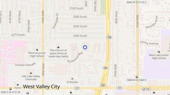 Map for Brookwood Park Apartments - West Valley City, UT