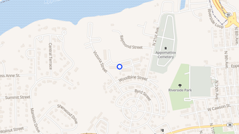 Map for Riverside Park Apartments - Hopewell, VA