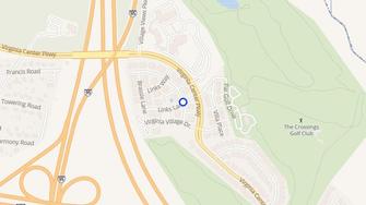 Map for Links Apartment Homes - Glen Allen, VA