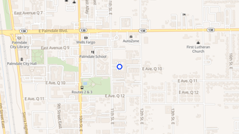 Map for Summerwood Apartments - Palmdale, CA