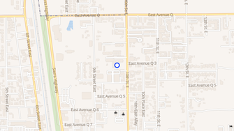 Map for Palmdale Gardens Apartments - Palmdale, CA