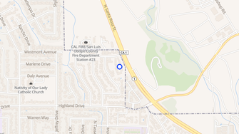 Map for El Dorado Apartments - San Luis Obispo, CA