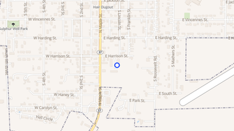 Map for Oak Park Apartments - Orleans, IN