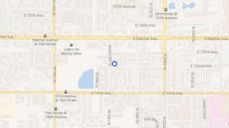 Map for Sandanay & Stonehenge Apartments - Tampa, FL