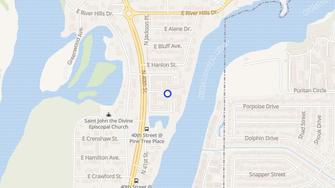 Map for River Pines Apartments - Tampa, FL