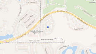 Map for Villas at Cross Creek - Tampa, FL