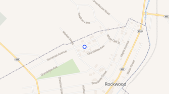 Map for Rockwood Gardens Ii - Rockwood, PA