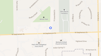 Map for Westport Village - Freeport, IL