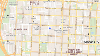 Map for Library Lofts - Kansas City, MO