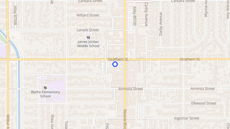 Map for Villa Sorrento Apartments - Reseda, CA