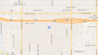 Map for Encino Crest Apartments - Encino, CA