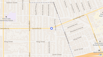 Map for Camarillo Sunshine Apartments - North Hollywood, CA