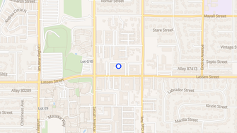 Map for Northridge Gardens - Northridge, CA
