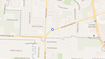 Map for Milton Apartments Ltd - Milton, FL
