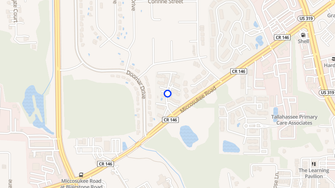 Map for Capital Oaks villas Apartments - Tallahassee, FL