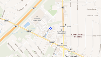 Map for Deptford Park Apartments - Deptford, NJ
