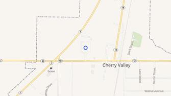 Map for Orchard Apartments - Cherry Valley, AR