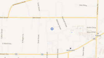 Map for Breckenridge Apartments - Jonesboro, AR