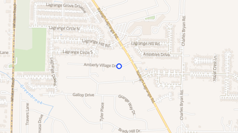 Map for Cedar Ridge Patio Homes - Cordova, TN
