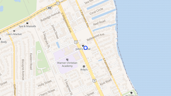Map for Westchester Motel - Daytona Beach, FL