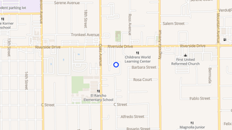 Map for Martinique Apartments - Chino, CA