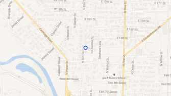 Map for Towne Village Apartments - Lumberton, NC