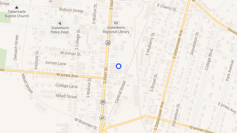 Map for MainStreet Studios - Statesboro, GA