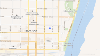 Map for Massasoit Apartments - Atchison, KS