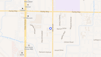 Map for Bell Oaks Apartments - Sacramento, CA