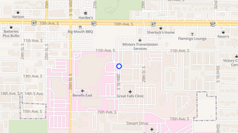 Map for M & M Klinker Apartments - Great Falls, MT