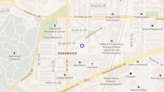 Map for The Vista at Edgewood Terrace - Washington, DC