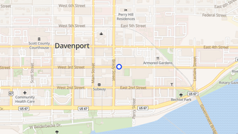 Map for Mississippi Lofts Apartments - Davenport, IA