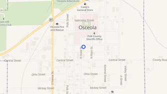 Map for MidTown Apartments - Osceola, NE