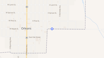 Map for Valley Vue Apartments - Orleans, NE