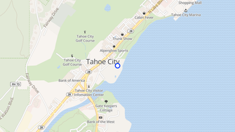 Map for Tahoe Marina Lodge - Tahoe City, CA