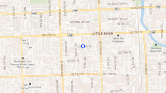 Map for Lafayette Square Apartments - Miami, FL