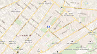Map for 91 Sidney Street - Cambridge, MA