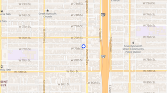 Map for Figueroa Senior Apartments - Los Angeles, CA