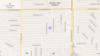 Map for Brenda Arms Apartments - Tempe, AZ