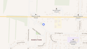Map for Oberlin Gardens - Oberlin, OH