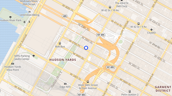Map for 505 West 37th - New York, NY