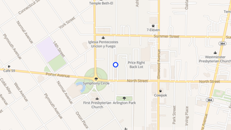Map for Corporate Manor Apartments - Buffalo, NY