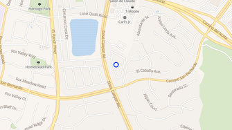 Map for Dove Canyon Apartments - San Diego, CA