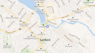 Map for Sanford Mill - Sanford, ME